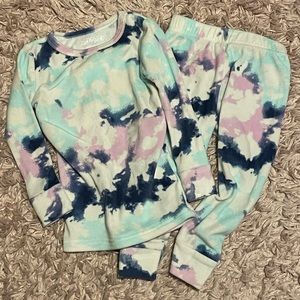 Tie-dye Fleece Pajama Set 2T Cat & Jack
